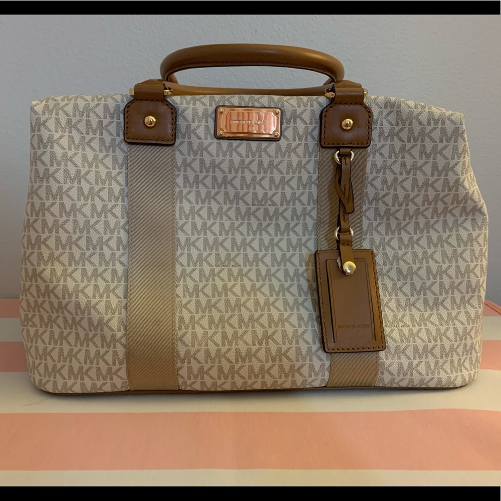 Michael kors weekender travel bag carry on